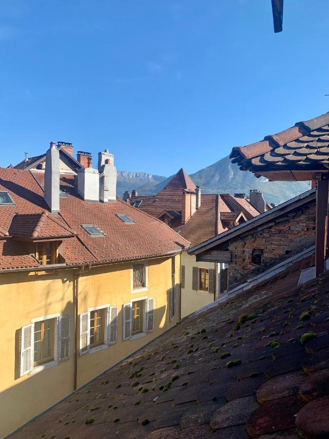 Annecy Duplex 80 m2 4ou 6 pers vieille ville proche Gare-Lac 4e étage Exterior foto